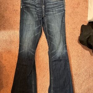Cruel Girl Blue Flare Wide Leg Jeans